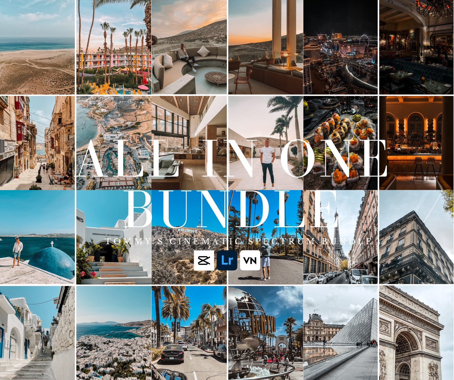 Tommy´s Cinematic Spectrum Bundle Voyagelifepresets